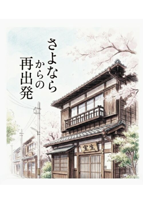 『さよならからの再出発』（華愁） 表紙