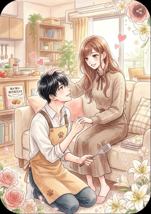 『極上ディナーは命がけ〜愛犬は今日も離婚に怯える』（佐倉詩乃） 表紙