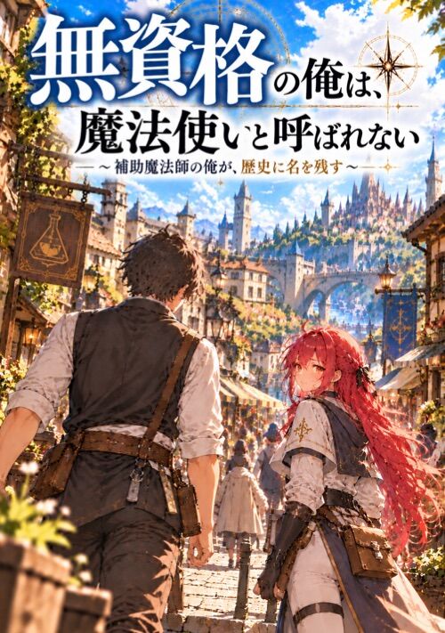 無資格の俺は、魔法使いと呼ばれない ～補助魔法師の俺が、歴史に名を残す～ 表紙