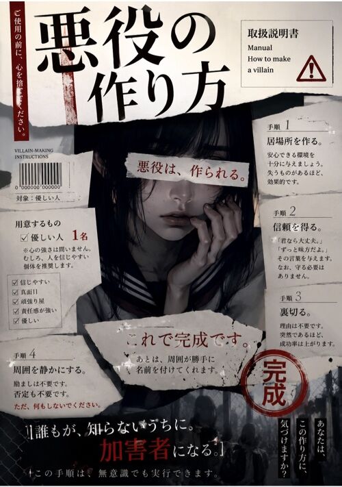 悪役の作り方