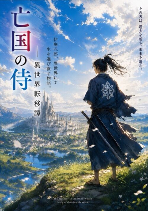 『亡国の侍　異世界転移譚』（Lambzono） 表紙