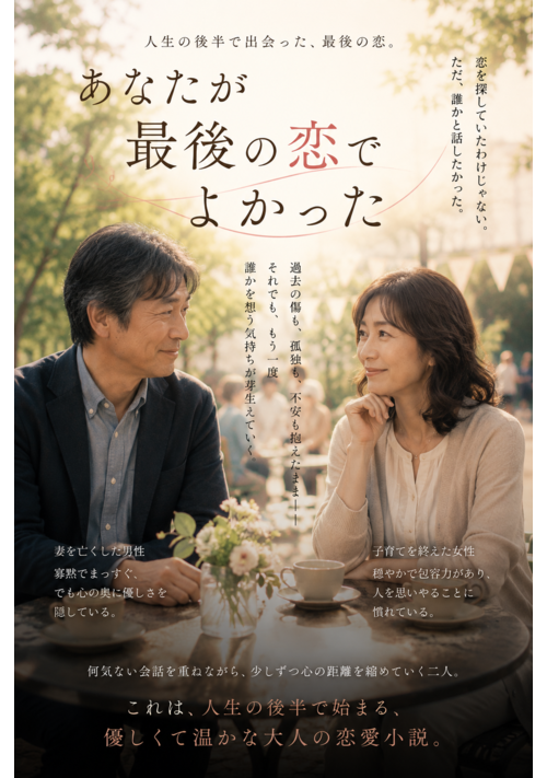 『あなたが最後の恋でよかった』（山田森湖） 表紙