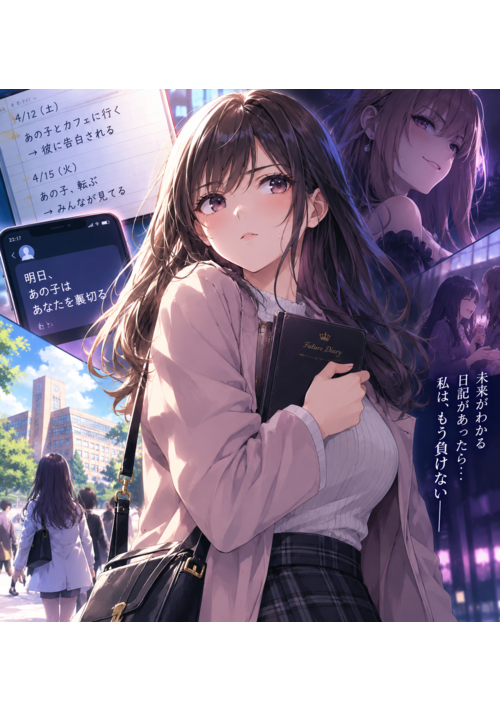 『未来日記』がくれた私の逆転人生。もう彼女の思い通りにはさせない。
