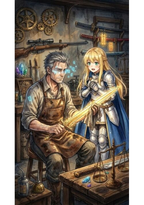 『錆びた天秤と黄金の勇者 〜無能の鑑定士、異なる世界の英雄たちを束ねる〜』