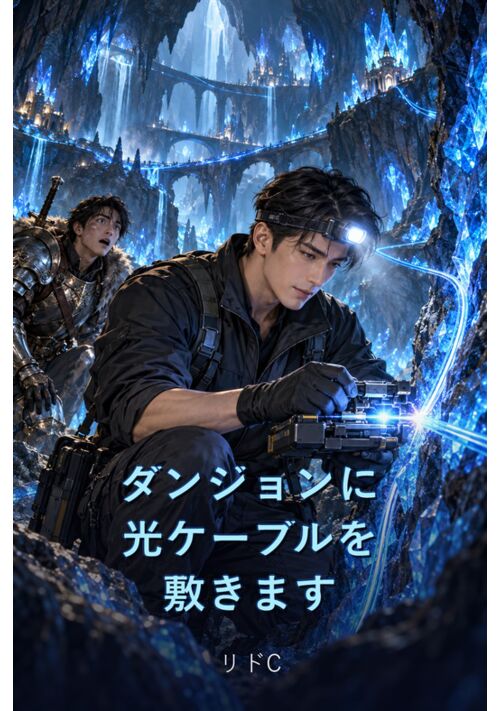 ダンジョンに光ケーブルを敷きます