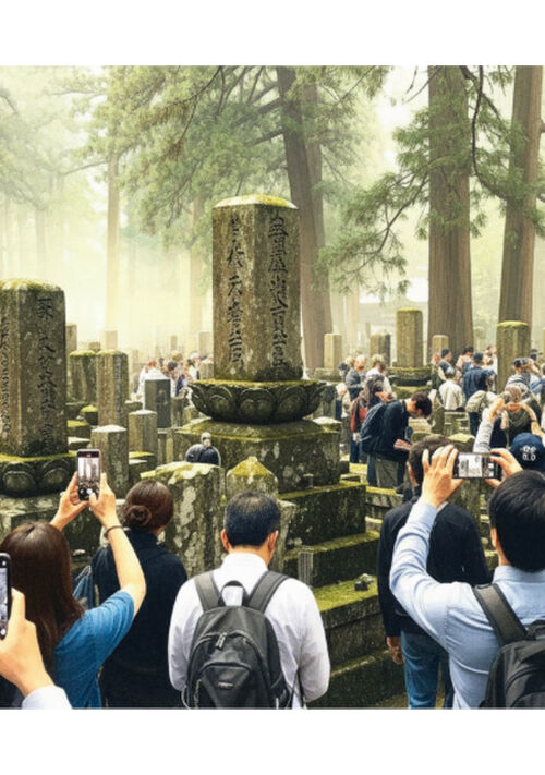 『聖地巡礼（歴史上の有名人との対話）』（カツオシD） 表紙