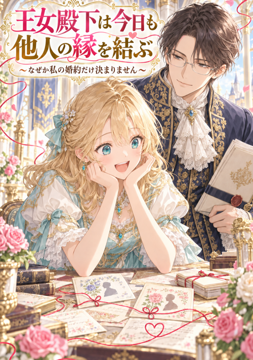 王女殿下は今日も他人の縁を結ぶ ～なぜか私の婚約だけ決まりません～