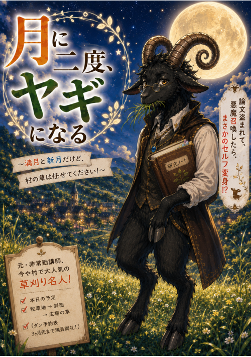 月に二度、ヤギになる