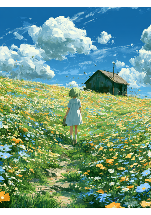 『巡り、廻りて、花愛でり。』（福ノ音のすたる） 表紙