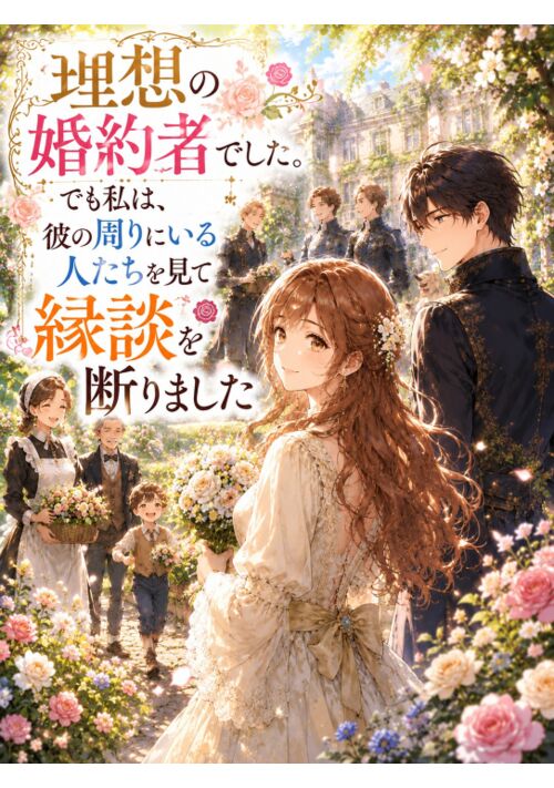 『理想の婚約者でした。でも私は、彼の周りにいる人たちを見て縁談を断りました』（黒猫と珈琲） 表紙