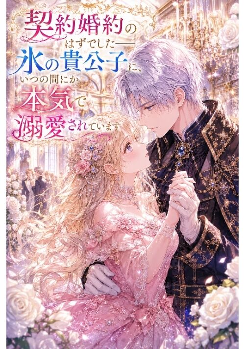 『契約婚約のはずでした――氷の貴公子に、いつの間にか本気で溺愛されています』』（しろねこ） 表紙