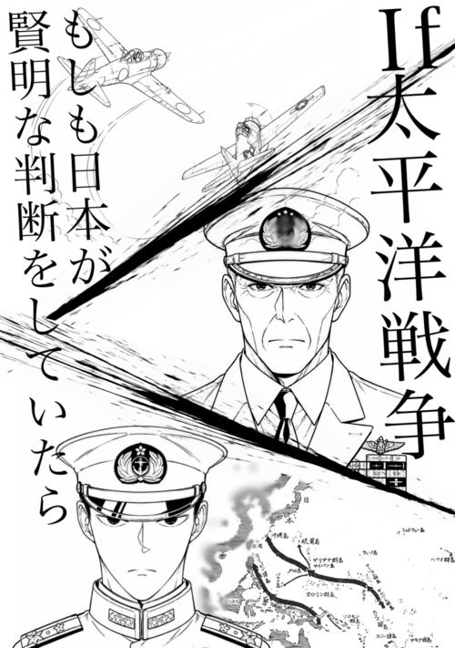 If太平洋戦争　　　　　　　　もしも日本が賢明な判断をしていたら 表紙