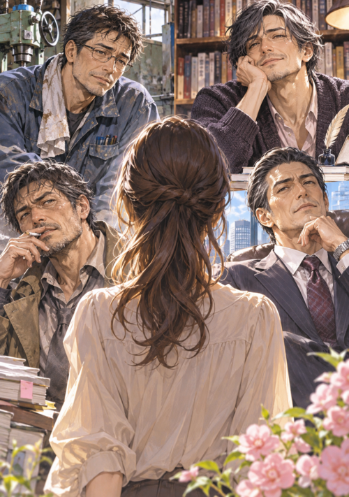 年上男性たちは私を手放す気がないようです  