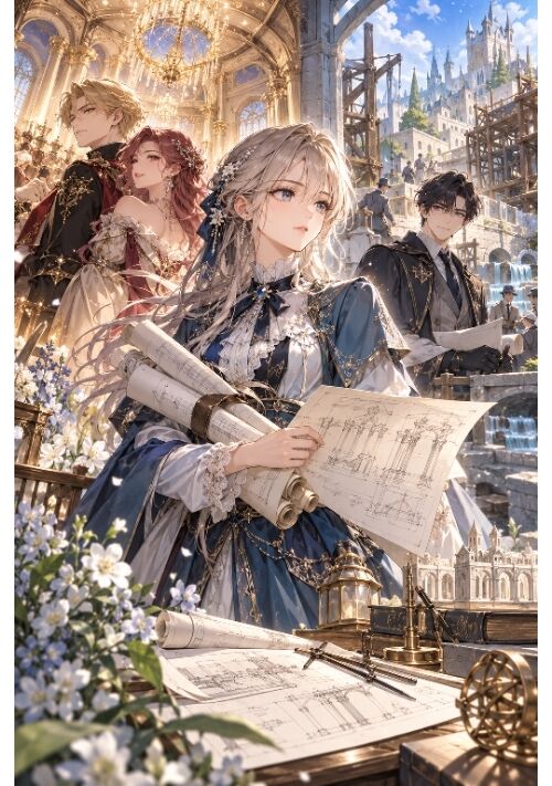 『【新作】できない理由ばかりの君はいらないと婚約破棄されましたが、その建物から私の署名は外してあります』（しばゎんゎん） 表紙