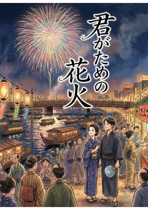 『君がための花火』（華愁） 表紙