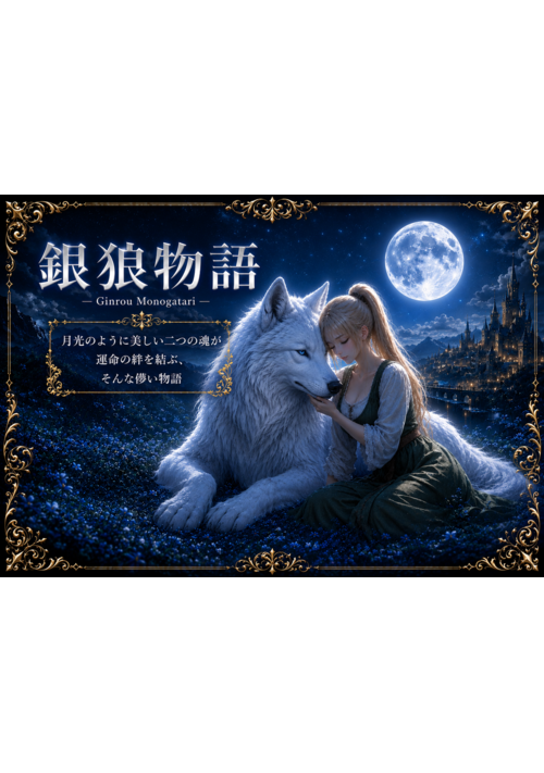 銀狼物語 ～森で出会った銀狼と紡ぐ運命の物語～