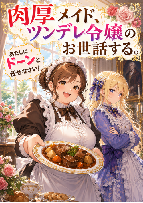肉厚メイド、ツンデレ令嬢のお世話する。