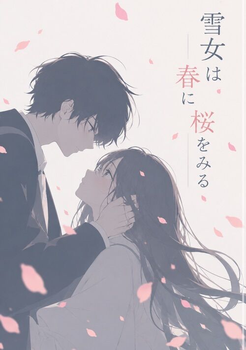 『雪女は春に桜をみる』（西 朝霧） 表紙
