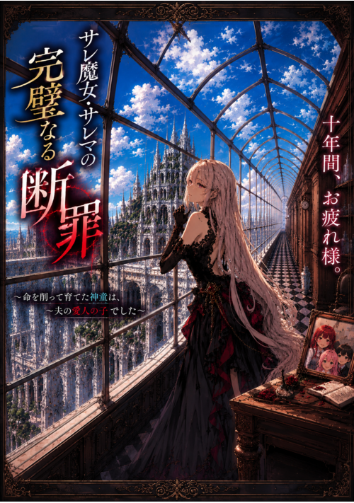 サレ魔女・サレマの完璧なる断罪 ～命を削って育てた神童は、夫と妹の子でした～ 表紙