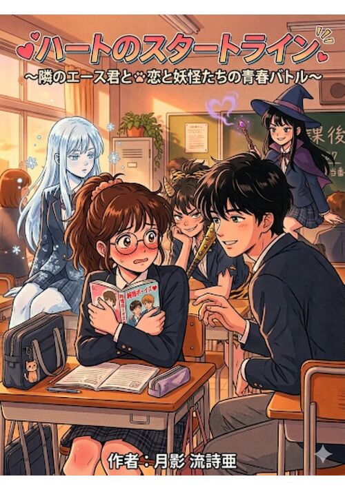 ​【改稿版】❤️ハートのスタートライン
 ​～隣のエース君と🐾恋と妖怪たちの青春バトル～