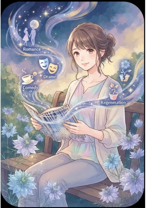 『藍色のパレット ――心を紡ぐ短編たち』（佐倉詩乃） 表紙