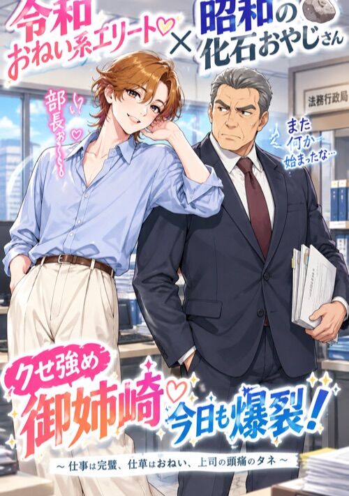 令和おねい系エリート💖️ 昭和の🪨化石おやじさん ～仕事は完璧、仕草はおねい、 上司の頭痛のタネ～