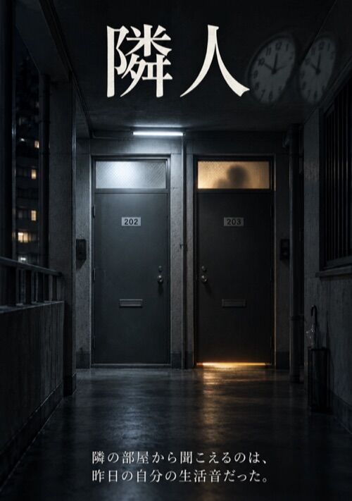 『隣人』（刈谷ユウサク） 表紙
