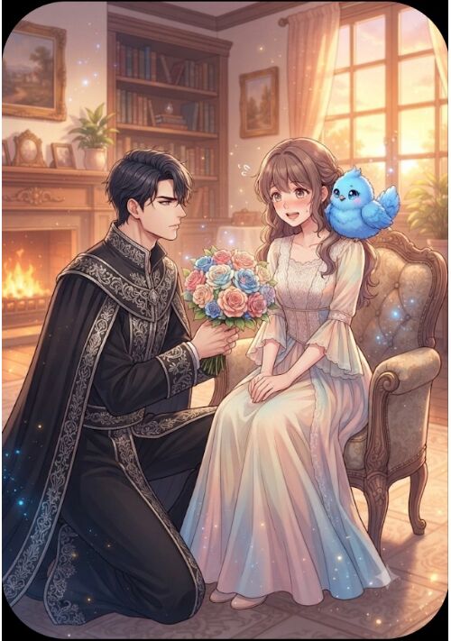 『お手をどうぞ、私の女神様 ～執着系魔導師は今日も「待つ愛」を学ばない～』（佐倉詩乃） 表紙