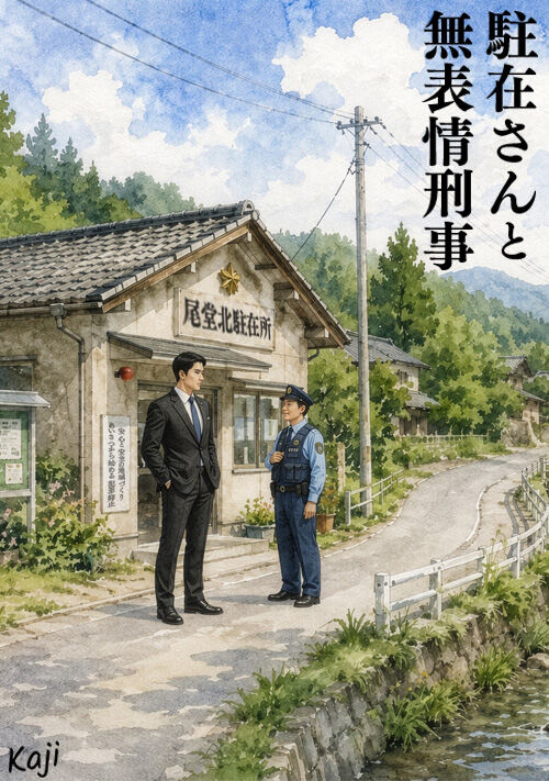 『駐在さんと無表情刑事』（Kaji） 表紙