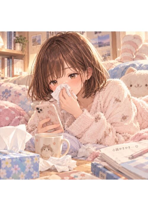 『鼻水まじりのぬらりひょん』（ナッツ高美） 表紙