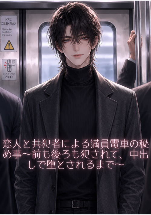 【サンプル】恋人と共犯者による満員電車の秘め事～前も後ろも犯されて、中出しで堕とされるまで～