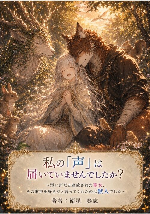 私の「声」は届いていませんでしたか？〜汚い声だと追放された聖女、その歌声を好きだと言ってくれたのは獣人でした〜