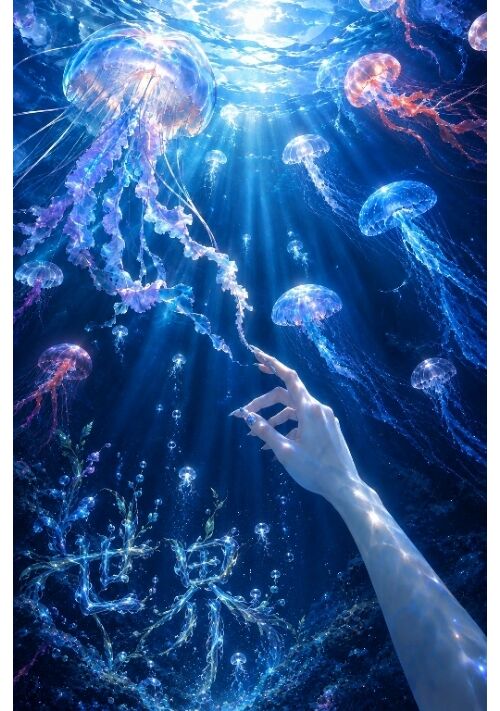『水母ノ世界』（Irene） 表紙