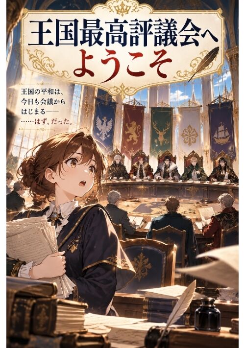 『王国最高評議会へようこそ』（aya） 表紙