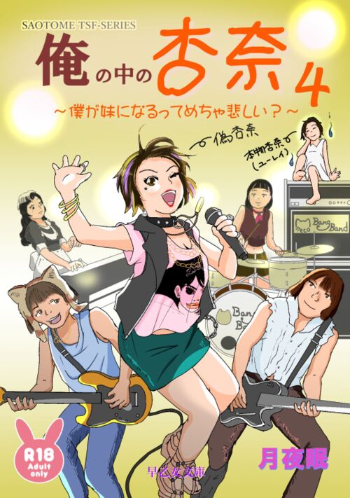 『めたもるふぉーぜスピンオフストーリー　俺の中の杏奈』（ＭＮＳ・月夜眠） 表紙