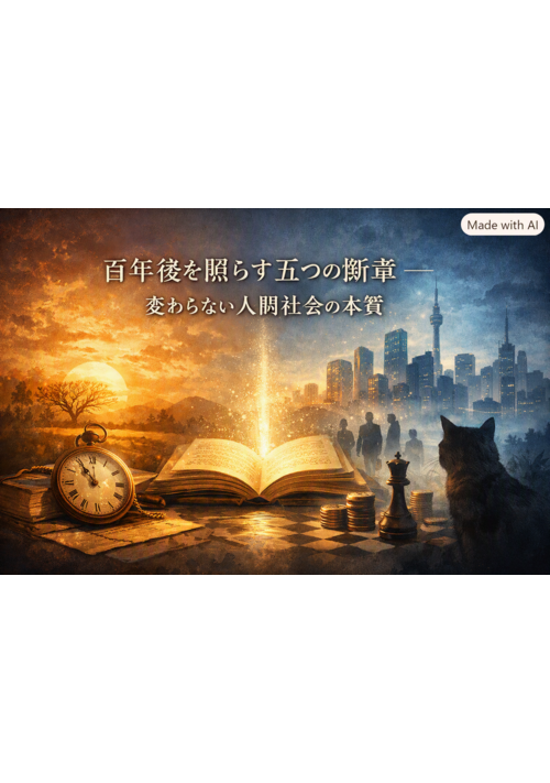 百年後を照らす五つの断章──変わらない人間社会の本質