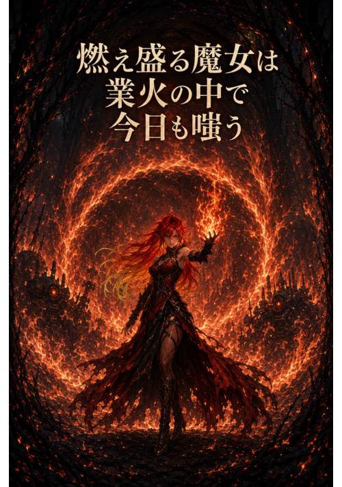 燃え盛る魔女は業火の中で今日も嗤う
