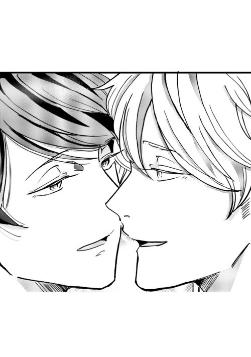 BL漫画  「妄想-社交ダンス部にて-」