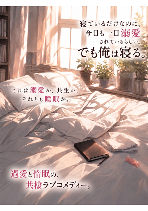 寝ているだけなのに、今日も一日溺愛されているらしい。ーーでも俺は寝る。 表紙