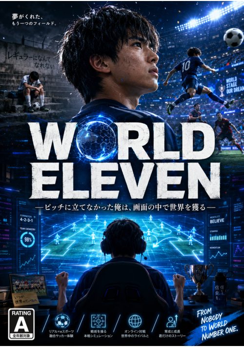 WORLD ELEVEN ―ピッチに立てなかった俺は、画面の中で世界を獲る―