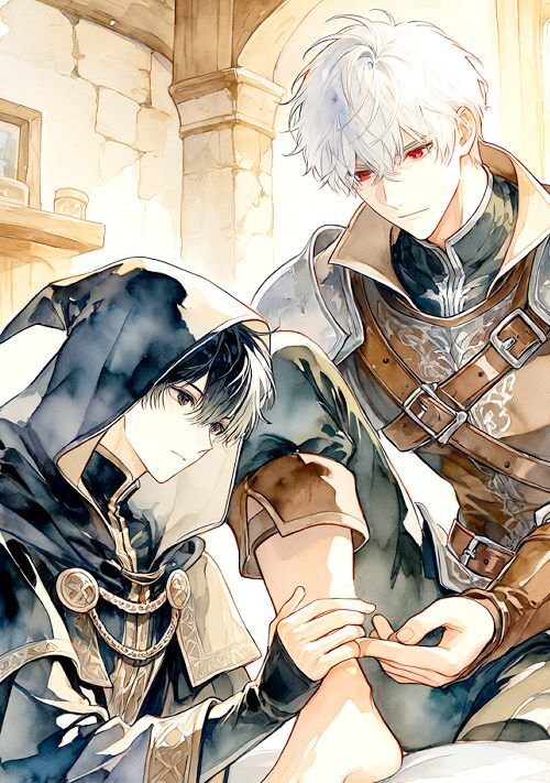 無口無双─俺より無口な剣士の相棒になった無口な魔法使いの俺の話─
