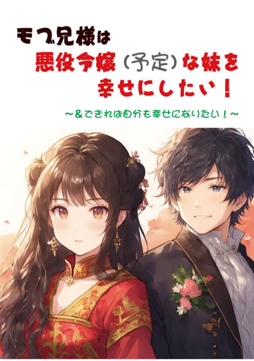 『モブ兄様は悪役令嬢（予定）な妹を幸せにしたい！～＆できれば自分も幸せになりたい！～』（春日　孫市） 表紙