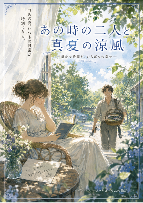 『あの時の二人と真夏の涼風』（まりちゃんとだんな） 表紙