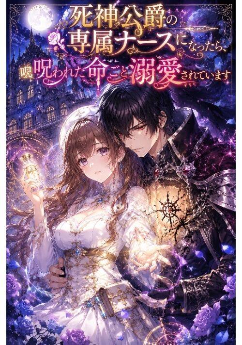 『死神公爵の専属ナースになったら、呪われた命ごと溺愛されています』