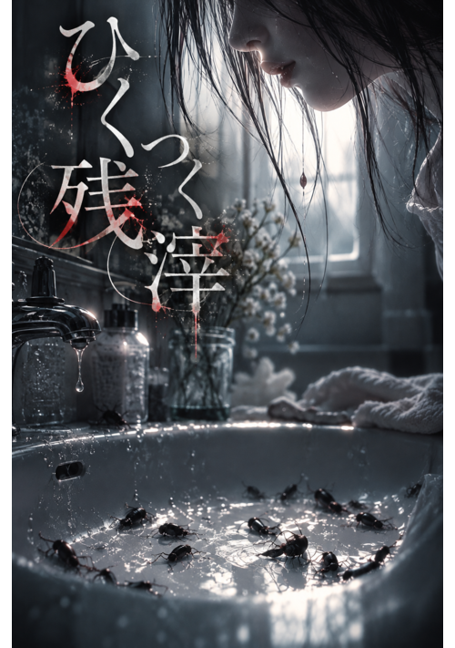 『ひくつく残滓』（歪） 表紙