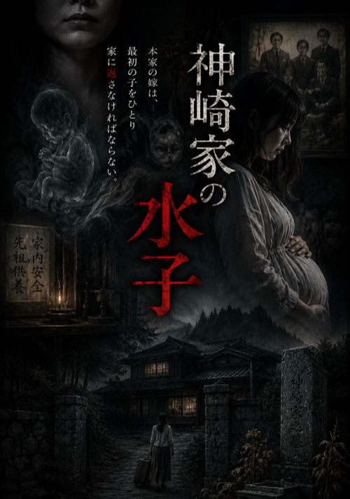 『神崎家の水子』（naomikoryo） 表紙