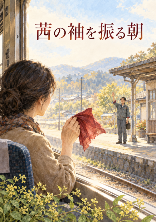 『茜の袖を振る朝』（橘こたつ） 表紙