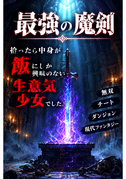 魔剣を拾ったら中身が飯にしか興味のない生意気少女だった　〜無限の魔力と空間魔法でダンジョン無双〜