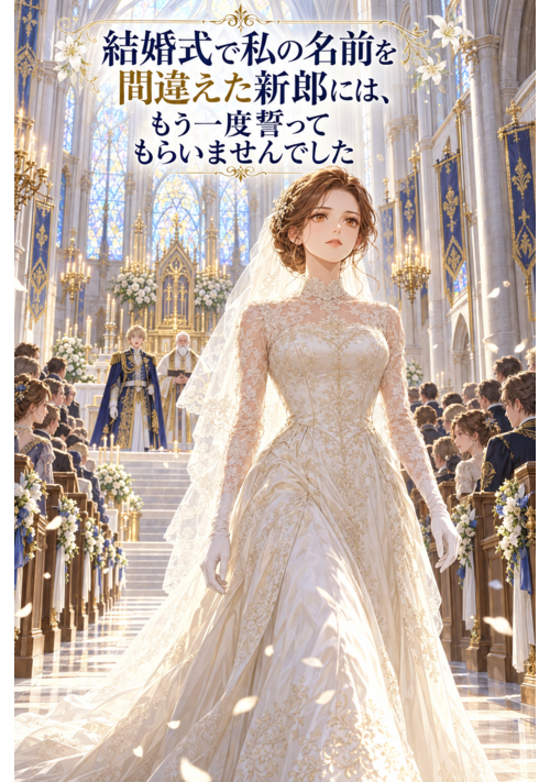 結婚式で私の名前を間違えた新郎には、もう一度誓ってもらいませんでした 表紙