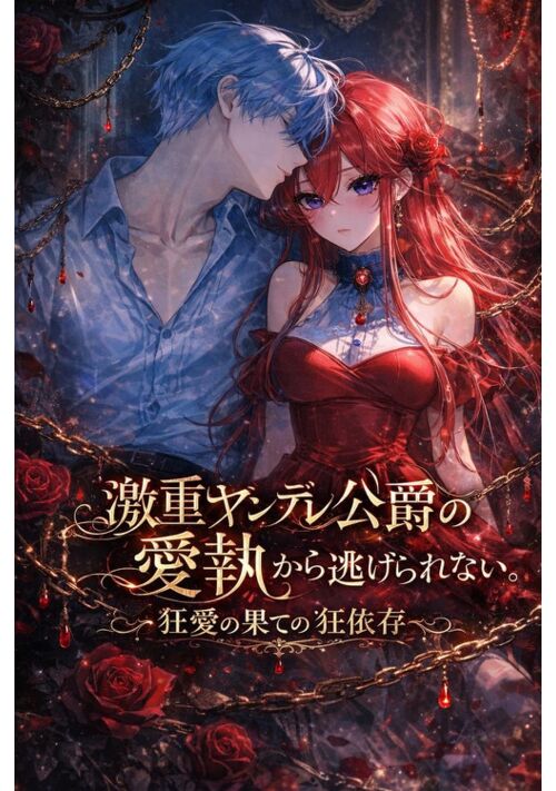 『激重ヤンデレ公爵の愛執から逃げられない。』（猫塚ルイ） 表紙
